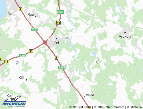 MICHELIN Kautjala map - ViaMichelin
