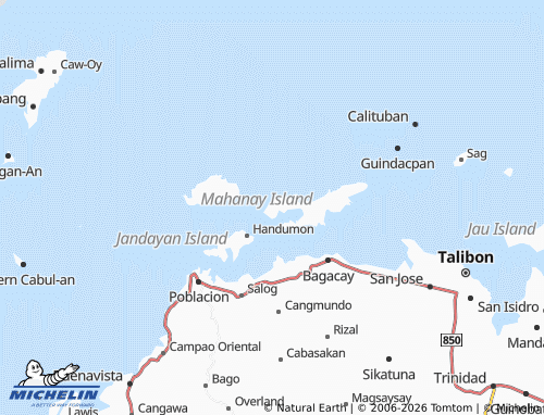 MICHELIN Alumar map - ViaMichelin