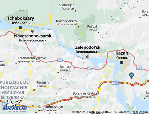 MICHELIN-Landkarte Koslowski Rajon - ViaMichelin
