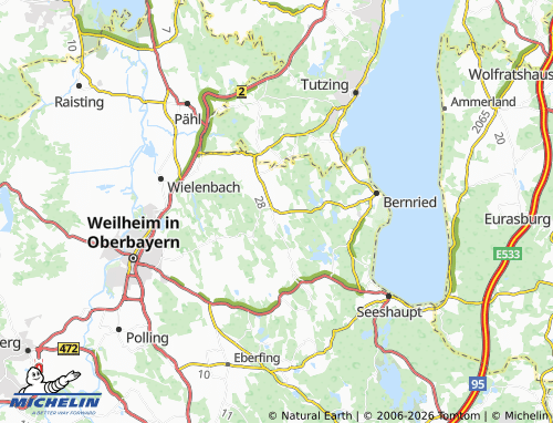Mapa MICHELIN Bauerbach - ViaMichelin