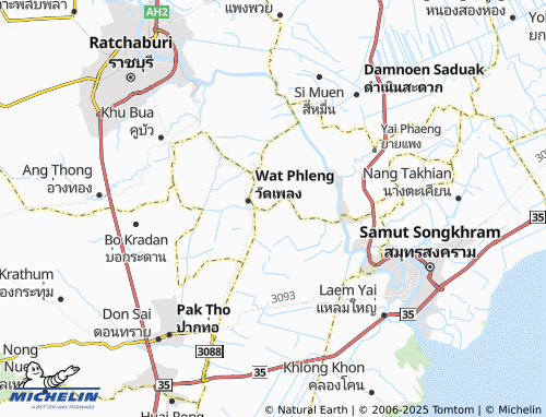 MICHELIN Mueang Mai map - ViaMichelin