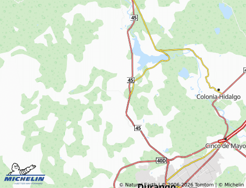 Mappa MICHELIN San Salvador de las Cabras - ViaMichelin