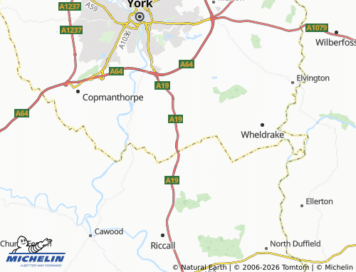 Carte MICHELIN Deighton - ViaMichelin