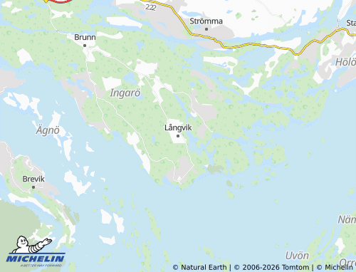 Mappa MICHELIN Långvik - ViaMichelin