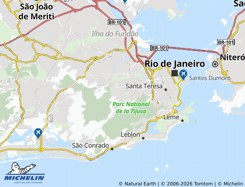 Mapa MICHELIN Andaraí - ViaMichelin