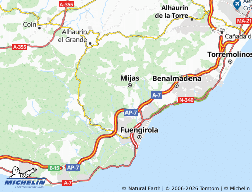 Kaart MICHELIN Almachada - ViaMichelin