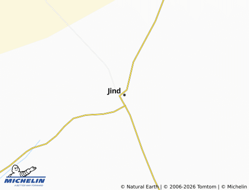 Carte MICHELIN Jind - ViaMichelin