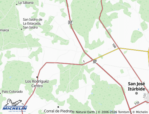 Mappa MICHELIN Tres Palmas - ViaMichelin