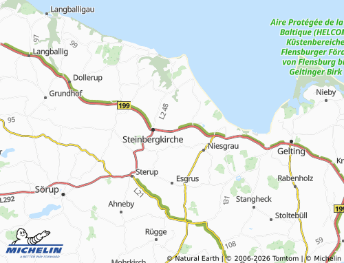 MICHELIN Steinberg map - ViaMichelin