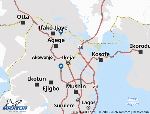MICHELIN Hausa map - ViaMichelin