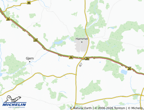 Mappa MICHELIN Hedehusene - ViaMichelin