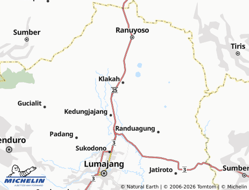 MICHELIN-Landkarte Kebonan - ViaMichelin