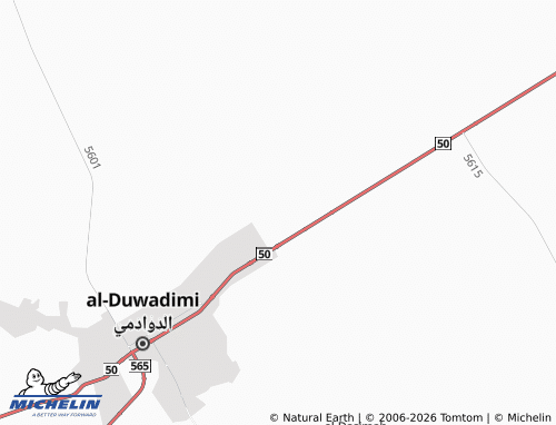MICHELIN-Landkarte Qurtubah - ViaMichelin