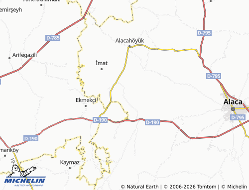Mappa MICHELIN Çelebibağ - ViaMichelin