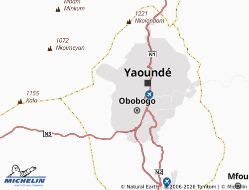 MICHELIN Biyem Assi map - ViaMichelin