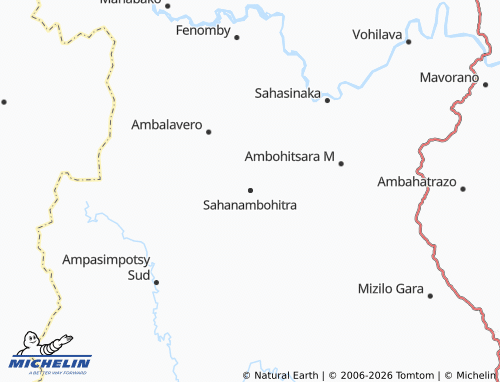 Mappa MICHELIN Sahanambohitra - ViaMichelin