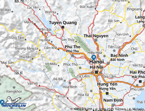 Mappa MICHELIN Phú Thọ - ViaMichelin