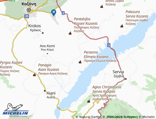 Carte MICHELIN Stavroti - ViaMichelin
