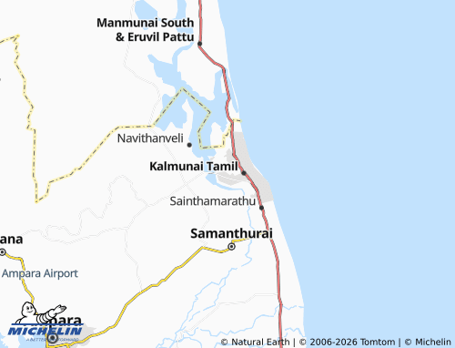 Mappa MICHELIN Natpiddimunai MD 03 - ViaMichelin