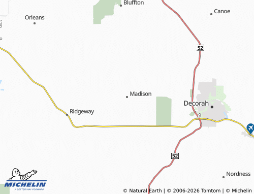 Carte MICHELIN Madison - ViaMichelin