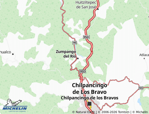 Carte MICHELIN Juquila - ViaMichelin