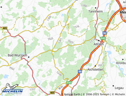 MICHELIN Linden map - ViaMichelin