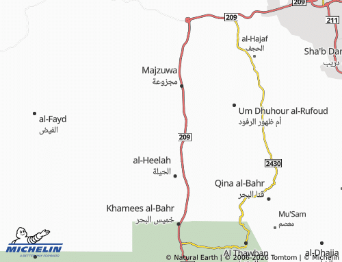 Carte MICHELIN Maratikh - ViaMichelin