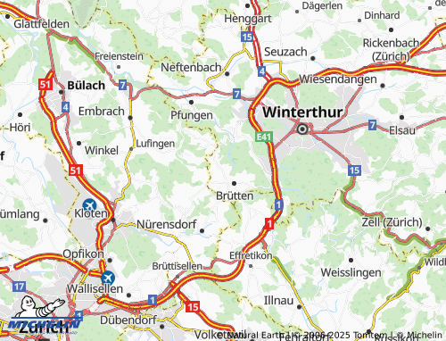 MICHELIN Strubikon map - ViaMichelin