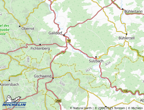 Kaart MICHELIN Schönberg - ViaMichelin