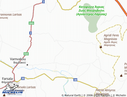 MICHELIN Thetidio map - ViaMichelin