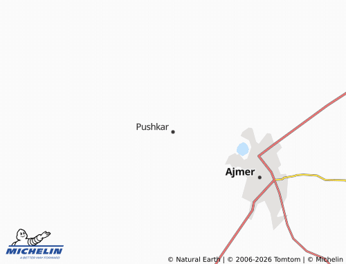 Carte MICHELIN Pushkar - ViaMichelin