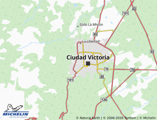 Mappa MICHELIN Colinas del Parque - ViaMichelin
