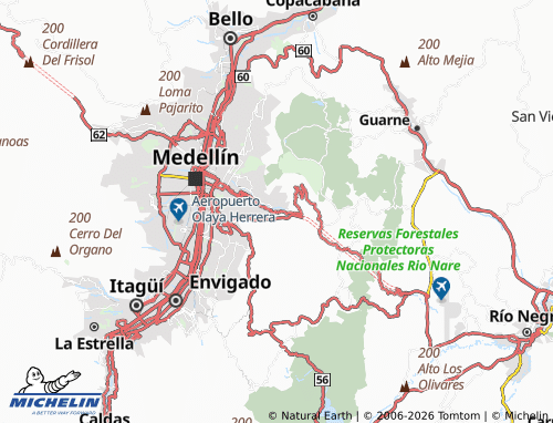 Carte MICHELIN Ocho de Marzo - ViaMichelin