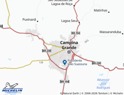 Mapa MICHELIN Bela Vista - ViaMichelin