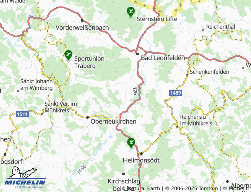 MICHELIN Langzwettl map - ViaMichelin