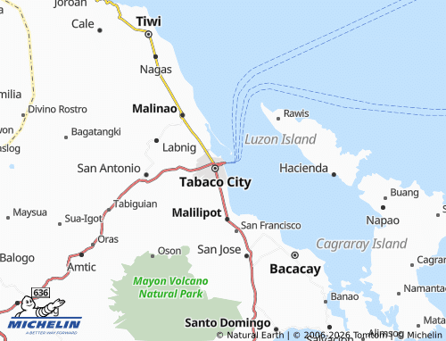 MICHELIN San Roque map - ViaMichelin