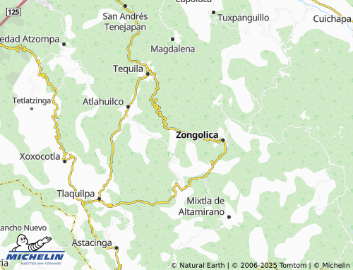 MICHELIN Los Reyes map - ViaMichelin