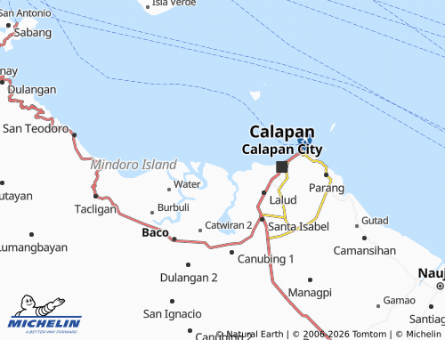 MICHELIN Pambisan map - ViaMichelin