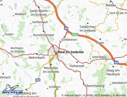 MICHELIN-Landkarte Rabenberg - ViaMichelin
