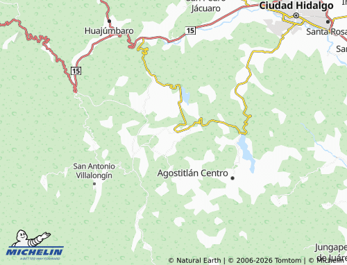 Mappa MICHELIN José María Morelos - ViaMichelin