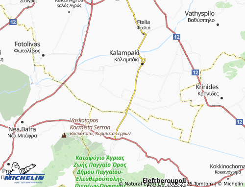 MICHELIN Agia Paraskevi map - ViaMichelin