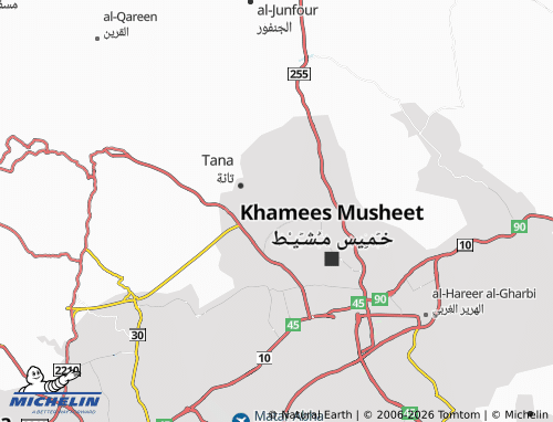 MICHELIN-Landkarte al-Huda - ViaMichelin