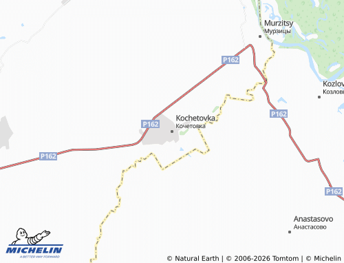MICHELIN-Landkarte Kochetovka - ViaMichelin