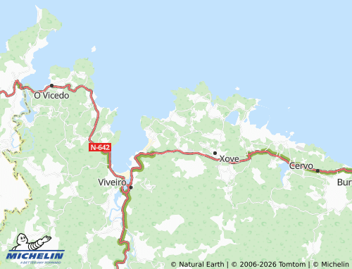 MICHELIN-Landkarte Fontao - ViaMichelin