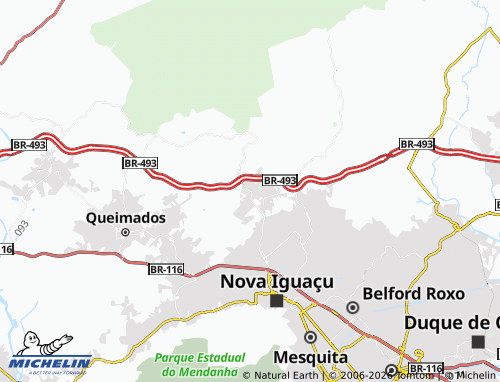 Mapa MICHELIN Santa Rita - ViaMichelin