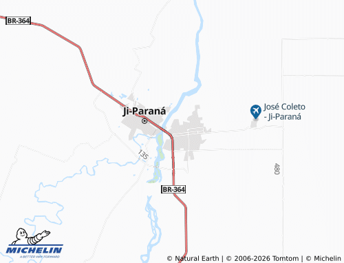 Mapa MICHELIN Jotão - ViaMichelin