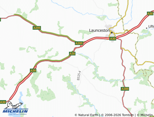Carte MICHELIN Lewannick - ViaMichelin
