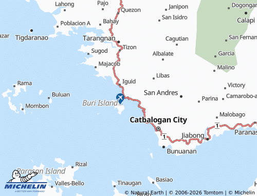 MICHELIN Silanga map - ViaMichelin