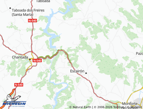 MICHELIN Vilamor map - ViaMichelin