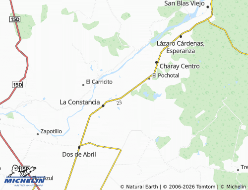 Mappa MICHELIN Benito Juárez - ViaMichelin